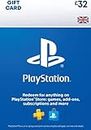 PlayStation Store Gift Card 32 GBP | PSN UK Account | PS5/PS4 Download Code