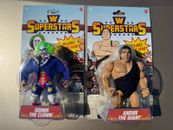 ┥WWE Superstars Series 8 Andre The Giant y Doink The Clown Exclusivo de Walmart