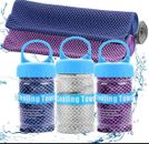 3x Ice Instant Cooling Sports Towel Outdoor Sweat for Gym Yoga Camping Running