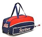 Striter Sports Cricket Bag with Wheel (30 Inches) (Red)