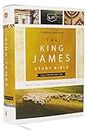 The King James Study Bible, Full-Color Edition, Cloth-bound Hardcover, Red Letter: KJV Holy Bible