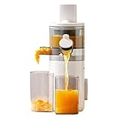 220V Slow Juicer Kaliber Draagbare Elektrische Sapcentrifuge Oranje Fruit Juice Maker Blender (Color : Large diameter) (Small Diameter)