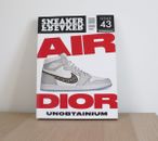Sneaker Freaker Magazine Issue 43 Nike Air Jordan 1 Dior Cover Good Condition