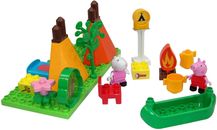 BIG 800057143 PP Set BLOXX Construction Toys Peppa Pig Camping PLAYSET with 25 P