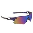 USJONES Men Sport Sunglasses 100% UV Protection Sunlight Light Weight Sunglass (Blue)