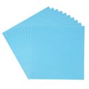 12x12" Glitters Cardstock, 10Sheets No-Shed Shimmer Glitters Paper, Light Blue