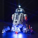 Kit de Luz LED LocoLee para Lego 75379 R2-D2 Robot Modelo HAZLO TÚ MISMO Iluminación Creativa