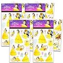 Beauty and The Beast Stickers 4 Pack Bundle - 100 Belle Stickers for Beauty and The Beast Decorations Party Supplies Party Favors, More | Belle Stickers for Girls