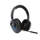 SADES Gaming-Headset "Carrier SA-203" Kopfhörer kabellos, Stereo, Over Ear, Bluetooth 5.0, 2,4G, 3,5 mm schwarz (schwarz, blau) Gaming Headset