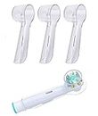 4 Pack Electric Toothbrush Cover,Toothbrush Heads Cover Caps for Protecting Oral b Replacement Brush Heads