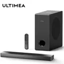 ULTIMEA 160W TV SoundBar 2.1 Bluetooth Speaker 5.0 Home Theater Sound System 3D Surround Sound Bar