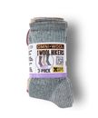 Omni-Wool Merino Wool Medium Ladies Hiking Socks • 3 Pack • Made in the USA!!