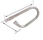 MHP Ducane Gas Grill Parts: Stainless Steel P Burner (Right)