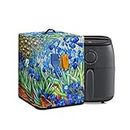 Jndtueit Funda para freidoras Van Gogh, Irises in The Garden Air Universal Appliance Covers Women Gift, Flower Coffee Maker Appliance Cover