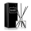 COCODOR Signature Reed Diffuser/Lemon Eucalyptus/6.7oz(200ml)/1 Pack/Reed Diffuser, Reed Diffuser Set, Oil Diffuser & Reed Diffuser Sticks, Home Decor & Office Decor, Fragrance and Gifts