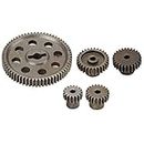 RC Car Differential Main Metal Spur Gear 64T 17T 21T 26T 29T Motor Gear Upgrade Part for Gear Sets of HSP and RedCat 1/10 RC Car