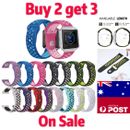 For Fitbit Blaze Replacement Silicone Gel Band Strap Bracelet Wristband Sport Au