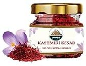SnowHills saffron Kesar original 100% pure & Organic Mongra Kashmiri Saffron - Kesar for Biryani, Sweets, Pregnant Women, Improved Health - Skin Care, Beauty and Tilak (1.0 GM)