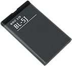 Giffen Mobile Battery Compatible with Nokia Lumia 520/525 / 5230/5233 / 5800/3020 / N900 / C3 (BL-5J) -1500mAh