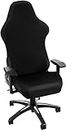 KARNOX Fundas elásticas para sillas de juegos, Color Negro - Fundas ergonómicas para Silla de oficina reclinable de oficina (sin sillas)