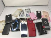 Lot of 30 Wholesale Bulk lot of various mixed cell phone cases accessories