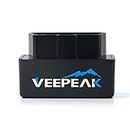 Veepeak Mini WiFi OBD2 Scanner for iOS and Android, Car OBD II Check Engine Light Code Reader Scan Tool Supports Torque Pro, OBD Fusion, Car Scanner App
