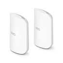 Amazon eero Max 7 mesh wifi router | 10 Gbps Ethernet | Coverage up to 5,000 sq. ft. | Connect 200+ devices | Ideal for Gaming | 2-Pack | Latest Gen