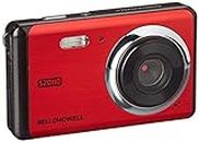 Bell+Howell 20 Megapixels Digital Camera with 1080p Full HD Video with 3" LCD, Red (S20HD-R)