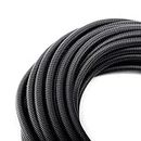 ZhiYo 50FT 3/8” Wire Loom Split Tubing Auto Wire Conduit Flexible Cover | High Temperature Heat Resistant -40F to 257F | Plastic Cover for Electrical Wires & Cables