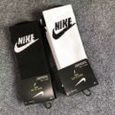 2 Pairs Nike Just do it Elite crew basketball skateboard socks  size 40-46