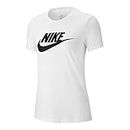 Nike Camiseta W NSW tee ESSNTL Icon BV6169 100 Blanco