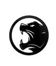 CERO ® 3D Printed Panther Head Emblem Logo for Mobile Covers (Black PLA Plastic)