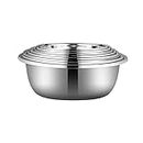 Stainless Steel Mixing Bowls Set of 8 - Pots And Pans, Nesting Bowls - Induction Cooktop Compatible, Oven Safe Cookware Set