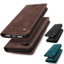 For iPhone SE 2020/SE 2022 3rd Gen Case Wallet Leather Magnetic Flip Stand Cover