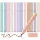 colpart Pastel Aesthetic Bible Highlighters Assorted Colors No Bleed With 12 Color Cute Pens Markers,Kawaii for Students School Office Supplies.