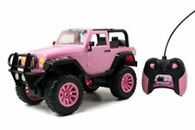Girlmazing 1:16 Jeep Wrangler Pink RC Radio Control Cars US BRAND NEW Jada Toys