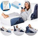 Sistema de relajación ajustable Luxone de 5 piezas con juego ortopédico de almohada de elevación de piernas