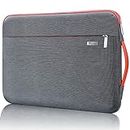 Voova Laptop Sleeve Case 15.6 16 Inch, Waterproof Slim Computer Bag Cover Compatible with MacBook Pro 16 M3 M2 M1 2023-2019, Dell XPS 15, 15-16 Inch HP Dell Asus Acer Lenovo Laptop, Grey