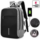 Anti-theft Laptop Backpack USB Charging Waterproof Travel Shoulder School Bags