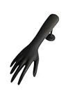 LA BELLEZA Female Mannequin Dummy Hand with Stand for Jewelry display Bracelet Rings Watch and other Accessories Black color