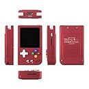 Foxcokie RG Nano Game Console, 128GB Built-in 8000 Games, Mini Handheld 1.54-inch, CNC Retro Handheld Console - Red