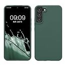 kwmobile Case Compatible with Samsung Galaxy S22 Plus Case - TPU Silicone Phone Cover with Soft Finish - Forest Green