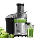 SiFENE Centrifugal Juicer Machine, Rapid 1000W Juice Extractor, Large 3.2'' Feed Chute for Whole Fruit & Veg Juicing, Easy to Clean, Powerful Motor for Fast Juicing, Gray