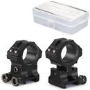 Optics Adjustable Height Picatinny/Dovetail Scope Rings 1Inch 30mm Scope Mount