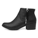 Lilley Maisy Womens Black Ankle Boot - Size 6 UK - Black