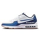 NIKE AIR MAX LTD 3 Men's Trainers Sneakers Shoes 687977 (White/Coastal Blue/Star Blue/White 114) UK6.5 (EU40.5)