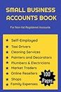 Simple accounts book tax finance accounting ledger small business C5 HMRC: 100 Page Self Employed Persons Income and Expenses Book