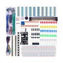 Electronics Component Basic Kit with 830 tie-points Breadboard Cable Resist-w G1