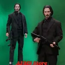 Manipple Studio 1/12 Scale Collectible Figure John Wick Keanu Reeves Full Set 6" Anime Men Soldier