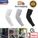 3-5 Pairs Cooling Arm Sleeves Cover UV Sun Protection Outdoor Basketball Sport